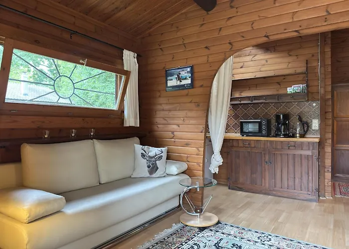 Semesterbostad Blockhaus Mitten In Der Eschede