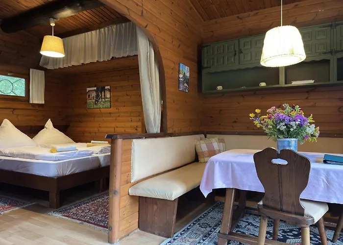 Blockhaus Mitten In Der Semesterbostad *